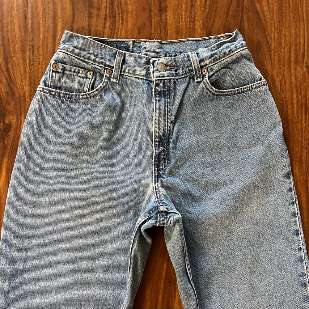 Levi's Women's High Rise Jeans - Light Blue - Picture 2 of 8